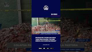 No hubo heridos ni víctimas tras colapso del colegio San Judas Tadeo