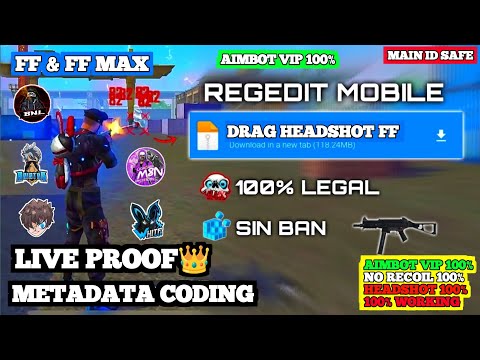 Free Fire max Auto headshot config file🎯 Ob46 Latest Aimbot+Aimlock RUOK FF‼️Macro Antiban Script