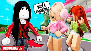 MINHA AMIGA É UM FANTASMA | Historinhas Brookhaven Roblox | Bibi e Lud