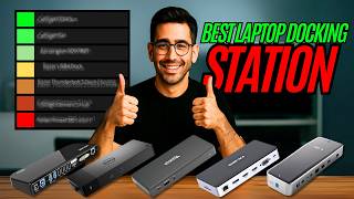 ✅ Top 5 BEST Laptop Docking Stations (2025) | Watch Before You Buy!