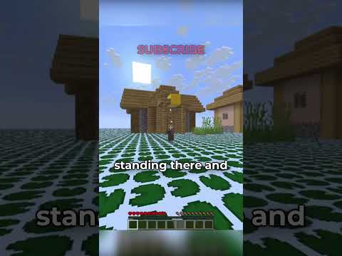 Minecraft, But the World is Lily Pads...