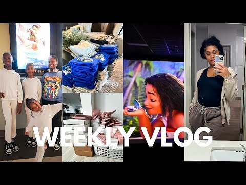 WEEKLY VLOG! I'm Taking A Break | Throwing Up + Movie Date With The Kids + Huge Shopping & Thank you