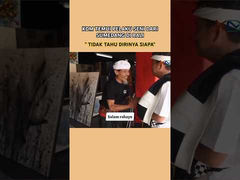 KDM BERTEMU PELAKU SENI DI BALI