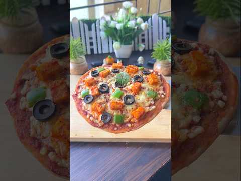 #shorts Homemade Roti Wala Pizza #easyrecipes #ashortaday