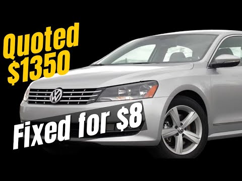 VW Hard Weak Brake Pedal FIX for $8 (Golf, Jetta, Passat, CC)