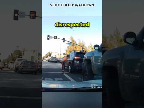 Road Rager Slashes Tires In Traffic!