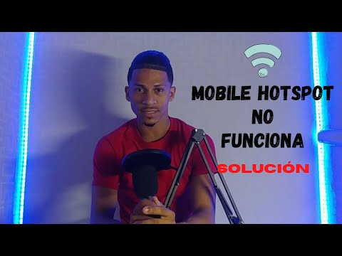 (EL Mobile HotSpot o Compartidor de Datos no quiere Funcionar) Solución 2024