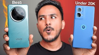 Best Budget Phone Under ₹20,000- moto g96 5G vs vivo T4 !