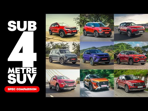 Sub-4 Metre SUV Spec Comparison | Syros, Kylaq, Nexon, Punch, Kiger, Magnite & More | OVERDRIVE