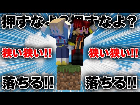 1マスの世界に超初心者が放り込まれたら生き残れるか？【マイクラ/まいくら】