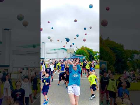 動画のラストが綺麗すぎる... #こやまり #リズムドリブル#横芝光フェス#イベント #ハンドリング#ミニバス#中学生#バスケットボール#basketball#バスケ女子