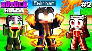 ALEV BÜYÜLERİ ÖĞRENDİM! 🔥 #2 | Minecraft Büyücü Adası