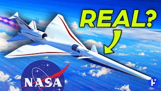 NASA’s FIRST “Quiet” Supersonic Jet (X-59)