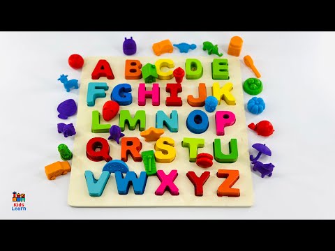 BEST ABC Learning Video for Toddlers! Preschool Kids Learn ABCDEFG Educational Toy Learning