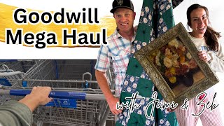 Thrifting Antique and Vintage Home Decor At Goodwill + Amazing Makeovers!