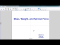 Understanding Mass and Weight Concepts