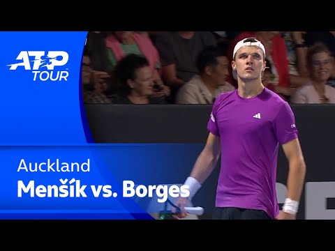 ATP Auckland: Jakub Menšík (CZE) vs. Nuno Borges (POR)