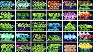 Pvz 2 - All Pea Plants *3 Power Up Vs All Zombies - Who WIll Win? - Pvz 2 Plant vs Plant