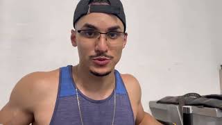 Vlog na academia 🏋️‍♂️
