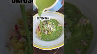 Okroschka #sommerrezepte #kaltesuppe #okroschka #meerettich #kochen