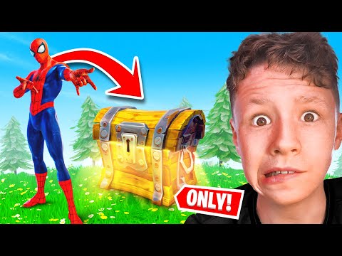 The ONE CHEST Challenge in Fortnite...