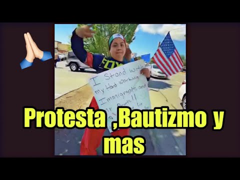 Protesta ,Bautizmo ,Semana ocupada😃🫶🏼