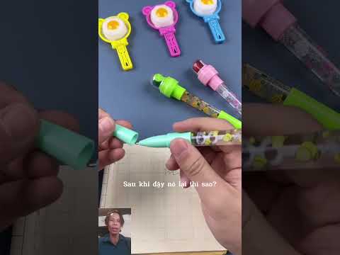 Bút bi thổi bông bóng!