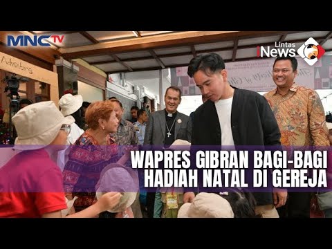 [FULL] Wakil Presiden Gibran Rakabuming Mengunjungi Gereja dan Bagikan Hadiah Natal - LIP 22/12