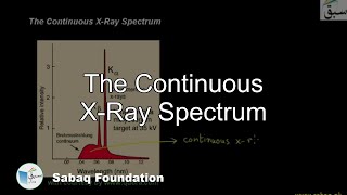 The Continuous X-Ray Spectrum