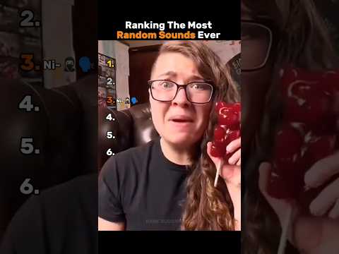 Ranking Most Random sounds #original #sound #usa #tiktok