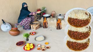 Rajma chawel aysy banian k khany waly hath na rok payin Rajma chawel banane ka tareeka village life