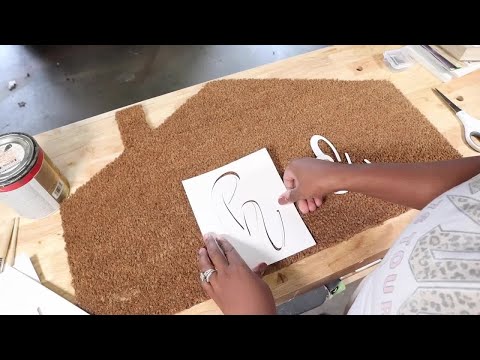 How to Make a DIY Welcome Mat