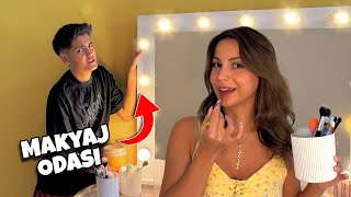 MAKYAJ ODASI YAPIYORUZ! Size Hediyelerim Var 🎁💄 Sıla Beyoğlu | Melih Yıldırım