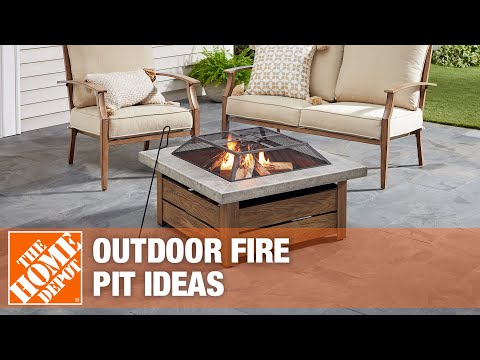 10 Sizzling Hot Outdoor Fire Pit Spaces, Home Depot Outdoor Fire Pit Table