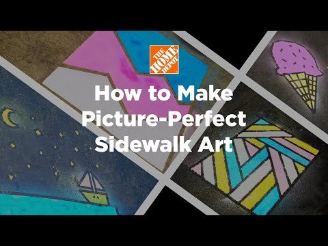 How to Make Sidewalk Art 