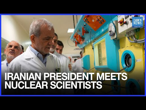YouTube video thumbnail: Iran’s President Vows to Rebuild Nuclear Facilities “With Greater Strength”