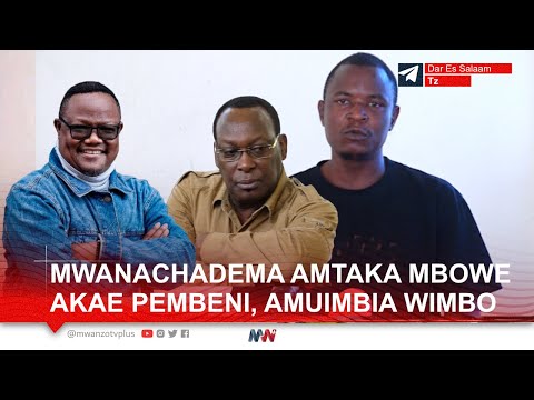 KIVUMBI! MSANII AMTUNGIA WIMBO MBOWE, AMTAKA APUMZIKE, AKUMBUSHIA WAKINA ZITTO, ADAI LISSU AFAA CDM