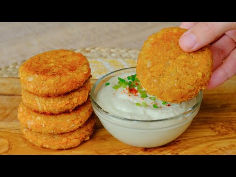 These lentil patties are better than meat! Protein rich, easy lentil recipe! [Vegan] ASMR cooking