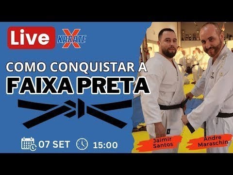 LIVE | Faixa Preta: como conquistar e evoluir apesar das dificuldades