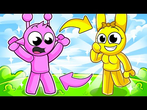 Una aventura colorida: Simon y Pinki intercambian colores