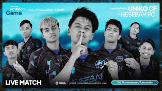 MASHAZARD,KITINGS LORD BAROK KEMBALI BERMAIN BERASAMA | EXHIBITION GAME HESEBAH FC vs UNIKO CF 🔥