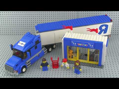 🔄 LEGO City 2010 Toys R Us truck review! 7848 re upload