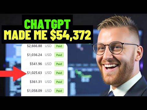 I Made $54,372 With ChatGPT in 30 Days! Now It's Your Turn! (Make Money Online With ChatGPT)