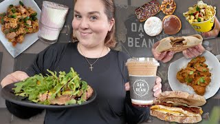 what I eat in a week // + easy flavorful dinners, grocery haul, & iced lattes