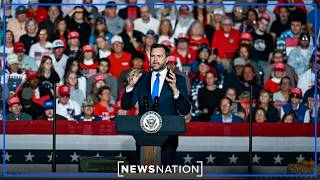 YouTube video thumbnail: Vance Returns to North Carolina as Dems Look to Flip Senate Seat