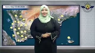 النشرة الجوية ليوم السبت 13/06/2026 || تقديم / أميرة عزام