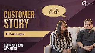 Shiva & Lopa’s Dream Home | Luxury Interiors at Assetz Marq, Bangalore by Asense Interior