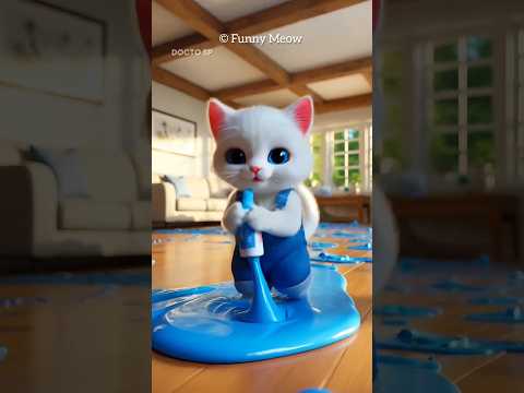 Dad Cat saved his Family from Thieves 🙀 #cat #catsoftiktok #shortsfeed #trendingshorts #viralshorts