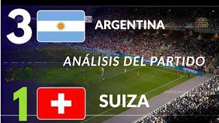 ARGENTINA VS SUIZA 3-1 CUARTOS DE FINAL DE LA COPA MUNDIAL DE LA FIFA 2026 ANÁLISIS DEL PARTIDO
