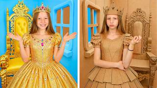 Nastya and Friends’ Princess Adventure: Poor vs. Rich